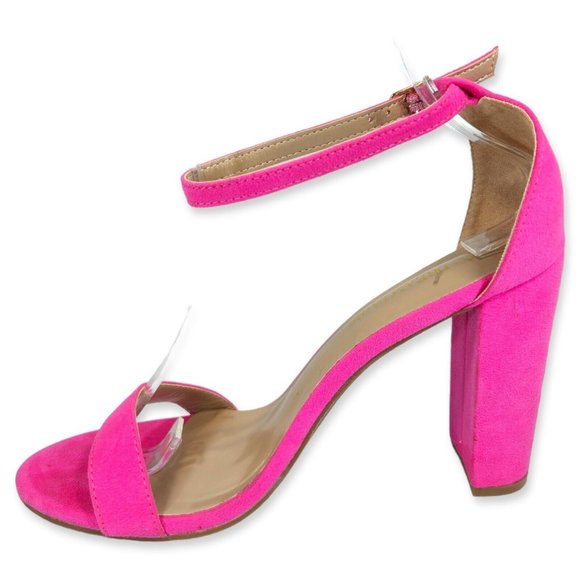 Dream Pairs Womens High Chunky Heel Sandals Ankle Strap Open Toe Party Shoes 8 - Picture 8 of 10